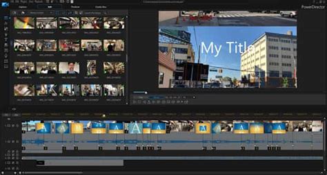 powerdirector 360 video editing.
